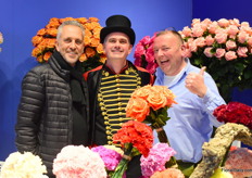 Mark Frank, John Elstgeest and Jhon Koopman of FlowerCircus.